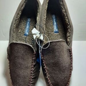 Men's Footwarmers Brown Slippers